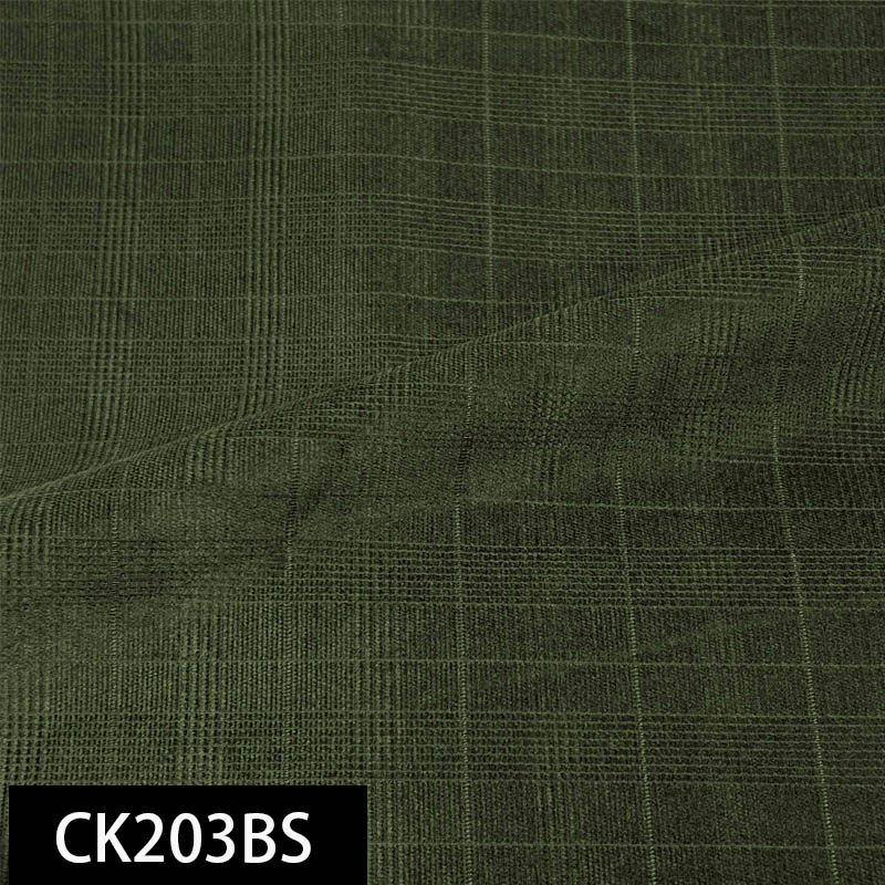 High Quality corduroy 227g 97% cotton and 3% spandex woven fabric for garment